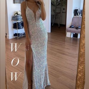 Beautiful ball gown dress. Bought for Christmas party and never wore.